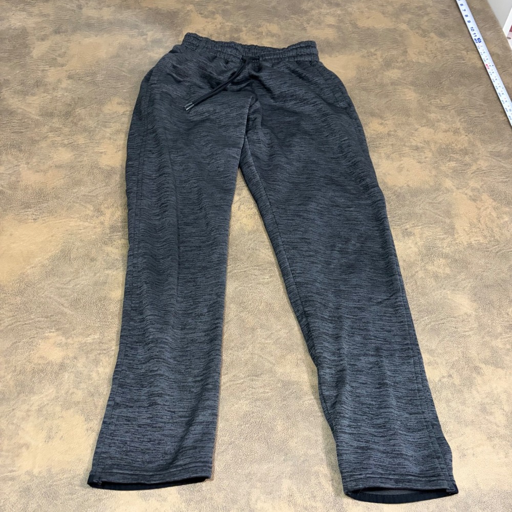 Under Armour Jogger Pants Mens Small Gray Heathered Loose Fit Athletic 8816